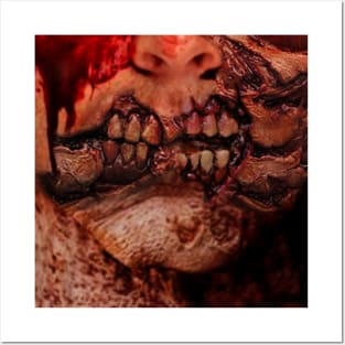 Halloween Zombie Costume Mask Posters and Art